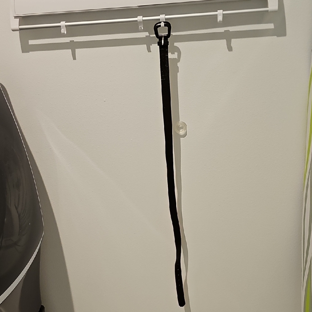 Black Leather Belt